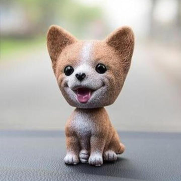 Smiling Corgi Resin Bobble HeadCar AccessoriesCorgi