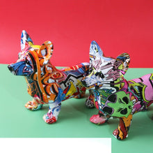 Load image into Gallery viewer, Stunning Corgi Design Multicolor Resin Statue-Home Decor-Corgi, Dogs, Home Decor, Statue-6