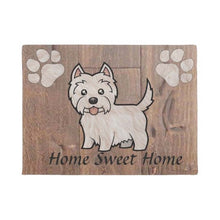 Load image into Gallery viewer, Home Sweet Home West Highland Terrier Doormat-Home Decor-Dogs, Doormat, Home Decor, West Highland Terrier-5