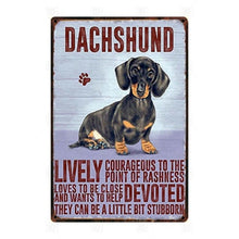 Load image into Gallery viewer, Why I Love My Black Labrador Tin Poster - Series 1-Sign Board-Black Labrador, Dogs, Home Decor, Labrador, Sign Board-Dachshund-12