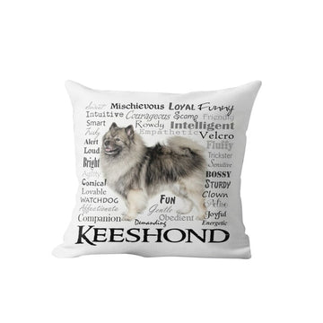 Why I Love My Border Collie Cushion Cover-Home Decor-Border Collie, Cushion Cover, Dogs, Home Decor-One Size-Keeshond-16
