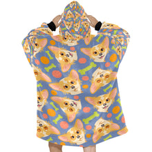 Load image into Gallery viewer, Yes I Love My Long Haired Fawn Chihuahua Blanket Hoodie for Women - 4 Colors-Apparel-Apparel, Blankets, Chihuahua-2