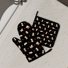 Load image into Gallery viewer, Yes I Love Labradors Oven Mitts and Pot Holder Set-Kitchen Decor-Accessories,Dog Mom Gifts,Labrador-3