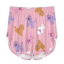 Load image into Gallery viewer, Colorful Poodles Love Women's Cami and Shorts Pajama Set-Apparel-Apparel,Dog Mom Gifts,Pajamas,Poodle-12