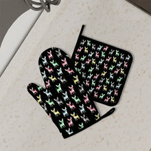 Load image into Gallery viewer, Infinite Chihuahua Love Oven Mitts and Pot Holder Set-Kitchen Decor-Accessories,Chihuahua,Dog Mom Gifts-1