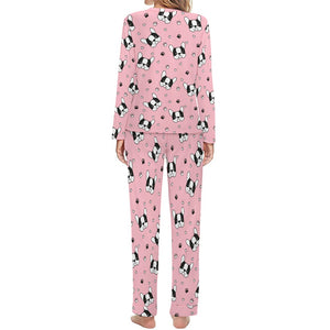 Infinite Boston Terrier Love Women's Soft Pajama Set - 4 Colors-Pajamas-Apparel, Boston Terrier, Pajamas-15