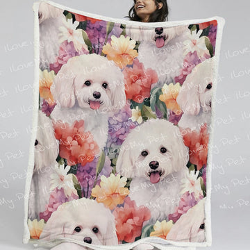 Bichon frise blanket sale