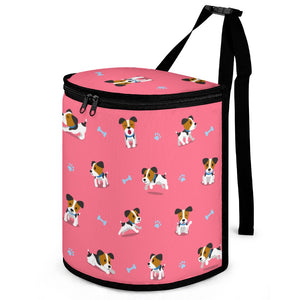 Playful Beagle Love Multipurpose Car Storage Bag - 4 Colors-Car Accessories-Bags, Beagle, Car Accessories-Blush Pink-9