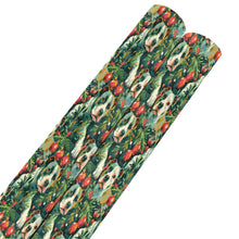 Load image into Gallery viewer, Pine and Pit Bulls Christmas Canopy Gift Wrapping Paper - 2 Rolls-Christmas Ornament-Christmas,Pit Bull,Wrapping Paper-5