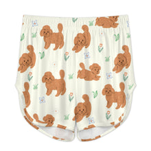 Load image into Gallery viewer, Flower Garden Doodle Love Women&#39;s Cami and Shorts Pajama Set-Apparel-Apparel,Dog Mom Gifts,Doodle,Pajamas-12