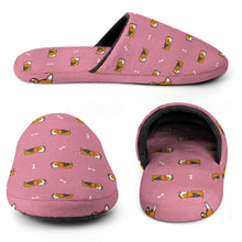 Load image into Gallery viewer, Sleepy Beagle Love Women&#39;s Cotton Mop Slippers-Footwear-Accessories, Beagle, Slippers-9