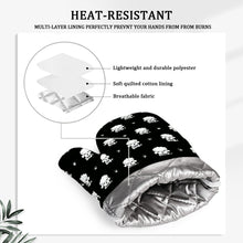 Load image into Gallery viewer, Charming Poodle Puppy Oven Mitts and Pot Holder Set-Kitchen Decor-Accessories,Dog Mom Gifts,Poodle-12