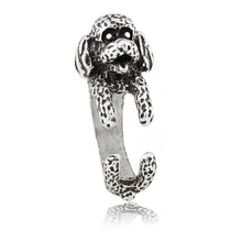 Load image into Gallery viewer, 3D Doodle / Toy Poodle Finger Wrap Rings-Dog Themed Jewellery-Dogs, Doodle, Goldendoodle, Jewellery, Labradoodle, Ring, Toy Poodle-3