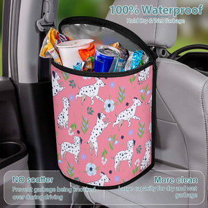 Flower Garden Dalmatians Multipurpose Car Storage Bag - 4 Colors-Car Accessories-Bags, Car Accessories, Dalmatian-16