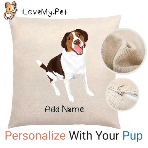 Personalized Brittany Spaniel Linen Pillowcase-Home Decor-Brittany Spaniel, Dog Dad Gifts, Dog Mom Gifts, Home Decor, Pillows-1