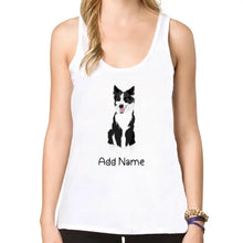 Load image into Gallery viewer, Personalized Border Collie Mom Yoga Tank Top