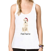 Load image into Gallery viewer, Personalized Yellow Labrador Mom Yoga Tank Top