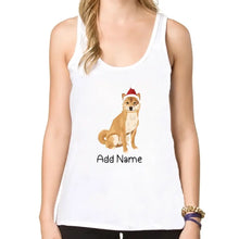 Load image into Gallery viewer, Personalized Shiba Inu Mom Yoga Tank Top-Shirts &amp; Tops-Apparel, Dog Mom Gifts, Shiba Inu, Shirt, T Shirt-Yoga Tank Top-White-XS-1