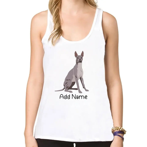 Personalized Dog Mom Yoga Tank Tops-Personalized Dog Gifts-Apparel, Dog Mom Gifts, Dogs, Shirt, T Shirt-Yoga Tank Top-White-XS-1