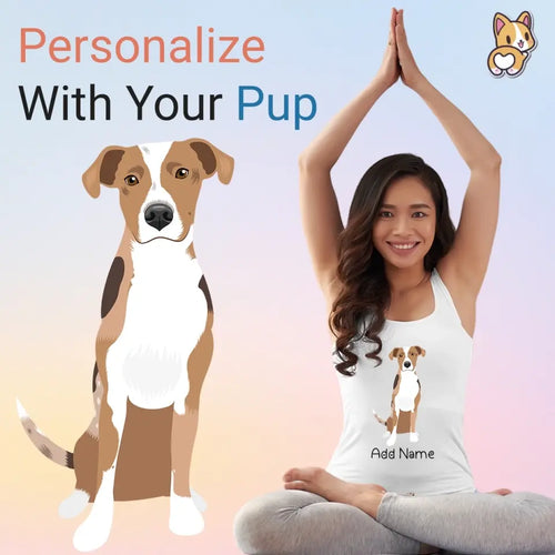 Personalized Catahoula Mom Yoga Tank Top-Shirts & Tops-Apparel, Catahoula, Dog Mom Gifts, Shirt, T Shirt-1