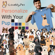 Load image into Gallery viewer, Personalized Dog Dad Cotton T Shirts-Personalized Dog Gifts-Apparel, Dog Dad Gifts, Dogs, Shirt, T Shirt-1