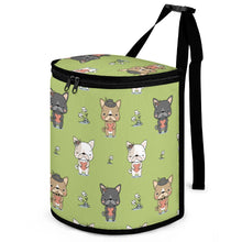 Load image into Gallery viewer, Infinite French Bulldog Love Multipurpose Car Storage Bag - 4 Colors-Car Accessories-Bags, Car Accessories, French Bulldog-Green-8