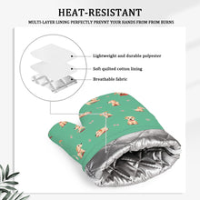 Load image into Gallery viewer, Yes I Love Labradors Oven Mitts and Pot Holder Set-Kitchen Decor-Accessories,Dog Mom Gifts,Labrador-10