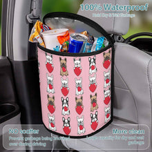 Load image into Gallery viewer, Yes I Love French Bulldogs Multipurpose Car Storage Bag-Car Accessories-Bags, Car Accessories, French Bulldog-18