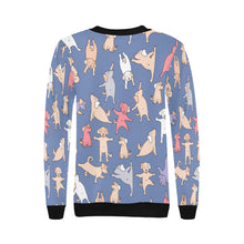 Load image into Gallery viewer, Yoga Labradors Love Women&#39;s Sweatshirt - 4 Colors-Apparel-Apparel, Black Labrador, Chocolate Labrador, Labrador, Sweatshirt-11