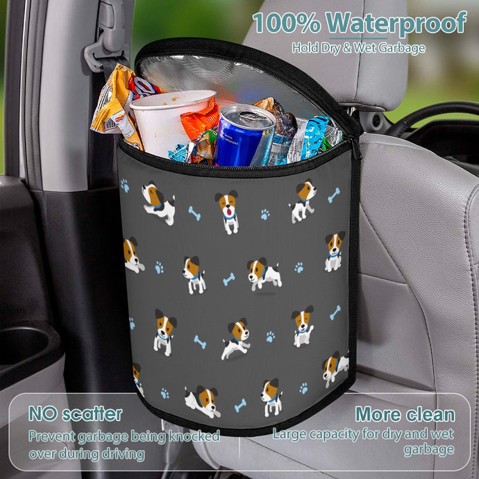 Playful Beagle Love Multipurpose Car Storage Bag - 4 Colors-Car Accessories-Bags, Beagle, Car Accessories-Dark Grey-1