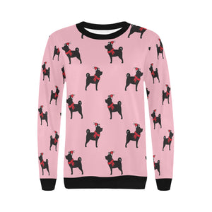 Christmas Shiba Love Women's Sweatshirt - 4 Colors-Apparel-Apparel, Shiba Inu, Sweatshirt-10