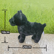 Load image into Gallery viewer, Adorable Black French Bulldog Stuffed Animal Plush Toy