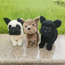 Load image into Gallery viewer, Adorable Black French Bulldog Stuffed Animal Plush Toy