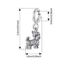 Load image into Gallery viewer, Adorable Yorkshire Terrier Silver Charm – Cute Bracelet DIY-FNC1130-1