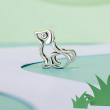 Load image into Gallery viewer, Always Yours Labrador Love Sterling Silver Charm Bead