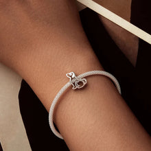 Load image into Gallery viewer, Always Yours Vizsla Love Sterling Silver Charm Bead