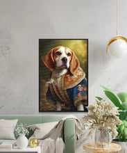 Load image into Gallery viewer, Aristocratic Beagle Portrait Wall Art Poster-Art-Beagle, Dog Art, Dog Dad Gifts, Dog Mom Gifts, Home Decor, Poster-4