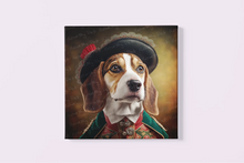 Load image into Gallery viewer, Canine Aristocrat Beagle Wall Art Poster-Art-Beagle, Dog Art, Home Decor, Poster-3