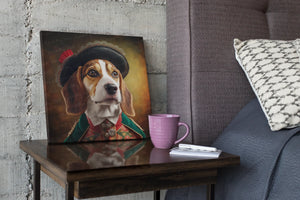 Canine Aristocrat Beagle Wall Art Poster-Art-Beagle, Dog Art, Home Decor, Poster-5
