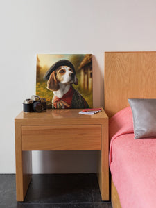 Elizabethan Fantasy Beagle Wall Art Poster-Art-Beagle, Dog Art, Home Decor, Poster-7