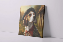 Load image into Gallery viewer, Elizabethan Fantasy Beagle Wall Art Poster-Art-Beagle, Dog Art, Home Decor, Poster-4