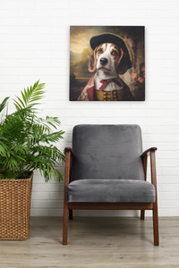 English Nobility Beagle Wall Art Poster-Art-Beagle, Dog Art, Home Decor, Poster-8