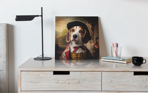 English Nobility Beagle Wall Art Poster-Art-Beagle, Dog Art, Home Decor, Poster-6