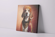 Load image into Gallery viewer, Magnificent Maharaja Beagle Wall Art Poster-Art-Beagle, Dog Art, Home Decor, Poster-4