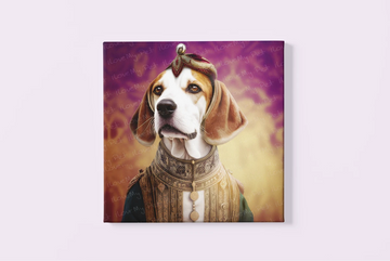 Regal Elegance Maharaja Beagle Wall Art Poster-Art-Beagle, Dog Art, Home Decor, Poster-3