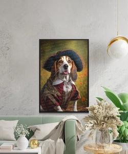 Renaissance Reverie Beagle Wall Art Poster-Art-Beagle, Dog Art, Dog Dad Gifts, Dog Mom Gifts, Home Decor, Poster-5
