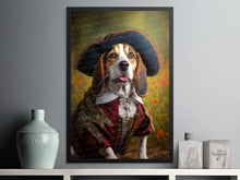 Load image into Gallery viewer, Renaissance Reverie Beagle Wall Art Poster-Art-Beagle, Dog Art, Dog Dad Gifts, Dog Mom Gifts, Home Decor, Poster-6
