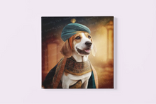 Load image into Gallery viewer, Whimsical Canine Maharaja Beagle Wall Art Poster-Art-Beagle, Dog Art, Home Decor, Poster-3