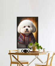 Load image into Gallery viewer, French Elegance Bichon Frise Wall Art Poster-Art-Bichon Frise, Dog Art, Dog Dad Gifts, Dog Mom Gifts, Home Decor, Poster-2