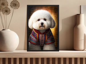 French Elegance Bichon Frise Wall Art Poster-Art-Bichon Frise, Dog Art, Dog Dad Gifts, Dog Mom Gifts, Home Decor, Poster-4